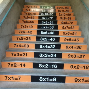 SMS math stairs
